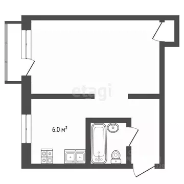 1-к кв. Владимирская область, Муром Советская ул., 40 (31.0 м)
