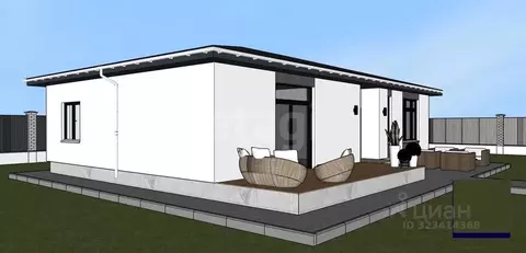 Дом в Крым, Симферопольский район, с. Трудовое ул. Молодежная (130 м)