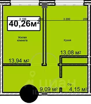 1-к кв. Ставропольский край, Ессентуки ул. Благодатная, 24 (40.26 м)