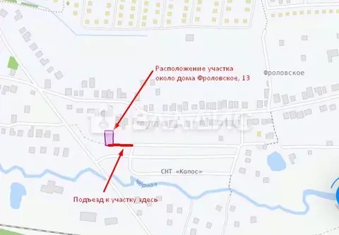 Участок в Нижегородская область, Нижний Новгород д. Фроловское,  (8.0 ...