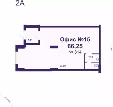 Помещение свободного назначения (66 м)