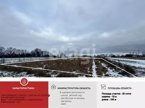 Участок в Белгородская область, Губкинский городской округ, с. Аверино ...