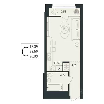 Студия Волгоградская область, Волгоград ул. Степана Разина, 25/2 ...