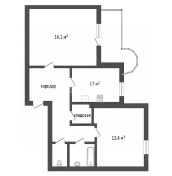 2-к кв. Воронежская область, Воронеж Баррикадная ул., 7а (54.0 м)