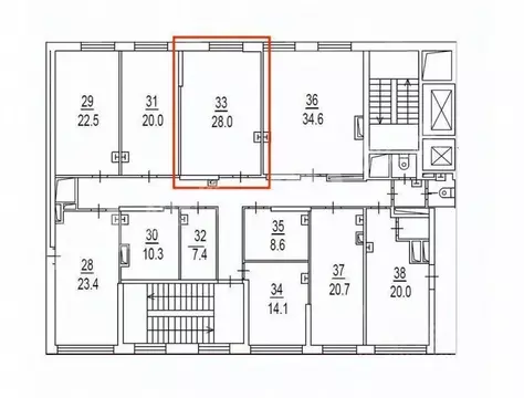 Помещение свободного назначения в Москва ул. Михайлова, 31А (28 м)