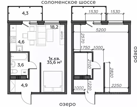1-к кв. Карелия, Петрозаводск Район Северная промзона, Вороний Наволок ...