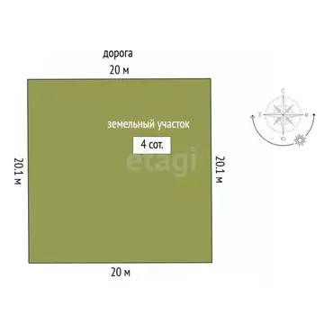 Участок в Тюменская область, Тюменский муниципальный округ, д. ...