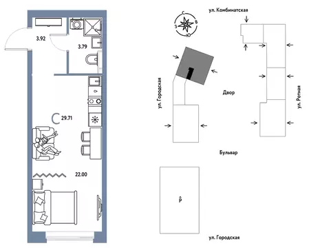 Студия Свердловская область, Екатеринбург муниципальное образование, ...
