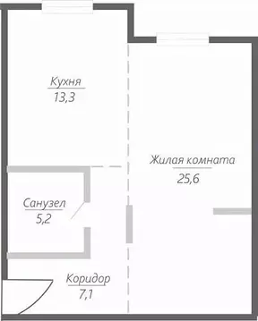 1-к кв. Самарская область, Тольятти ул. Фрунзе, 2В (51.2 м)