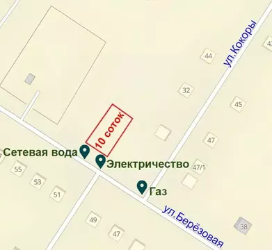 Участок в Краснодарский край, Краснодар Копанской хут., ул. Березовая, ...