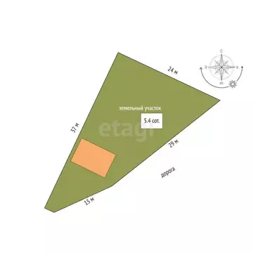 Дом в Заводоуковск, улица Фрунзе (40.4 м)