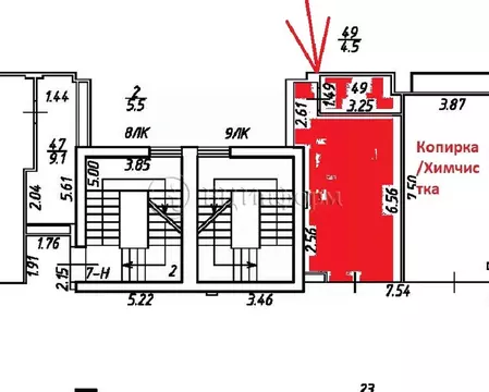 Торговая площадь в Санкт-Петербург Лиговский просп., 153 (32 м)