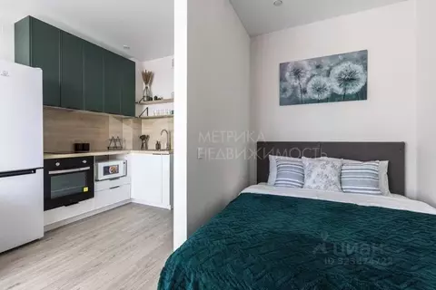 Студия Тюменская область, Тюмень ул. Краснооктябрьская, 16к1 (26.8 м)