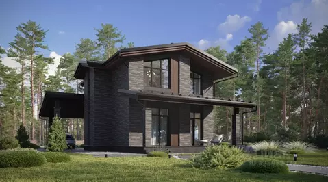 Дом в Московская область, Волоколамский муниципальный округ, Зиккурат ...