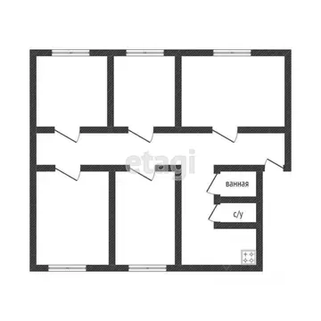 5-к кв. Свердловская область, Нижний Тагил ул. Тельмана, 1 (94.8 м)