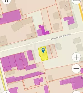 Дом в Тульская область, Тула ул. Колетвинова, 13 (58 м)