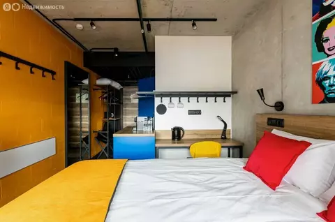 Квартира-студия: Санкт-Петербург, улица Орджоникидзе, 44А (24.32 м)