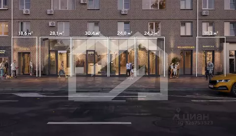 Торговая площадь в Москва Ленинский просп., 62/1 (28 м)