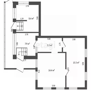 Дом в Марий Эл, Йошкар-Ола ул. Волкова, 23 (51 м)