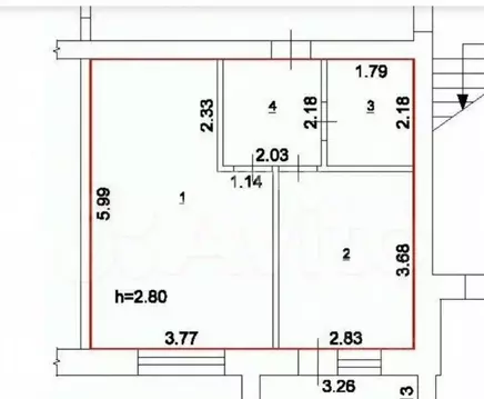 1-к кв. Калмыкия, Элиста ул. М. Пюрвеева, 8 (38.6 м)