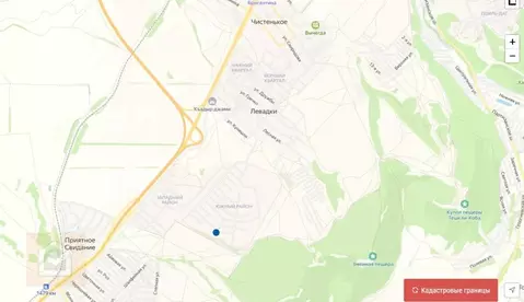 Участок в Крым, Симферопольский район, Чистенское с/пос, с. Левадки, ...