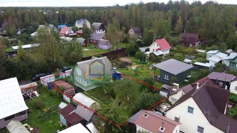 Дом в Ленинградская область, Всеволожский район, Морозовское городское ...