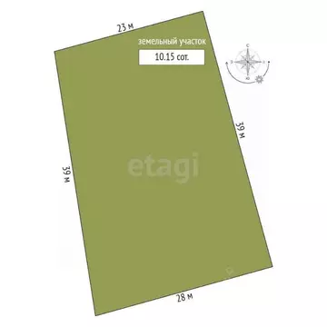 Участок в Брянская область, Брянский район, Новодарковичское с/пос, д. ...