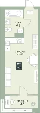 Студия Курганская область, Курган Заозерный жилрайон, Районы-Кварталы ...