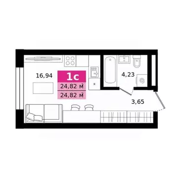 Студия Свердловская область, Екатеринбург Южная Ботаника жилрайон,  ...