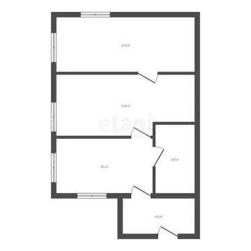 Дом в село Половинка, Лесная улица (88.7 м)