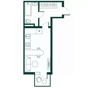 Студия Дагестан, Дербент Новая История жилой комплекс (31.27 м)