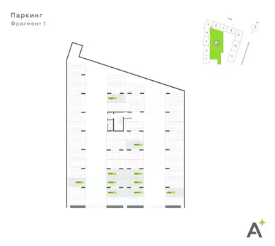 Гараж в Санкт-Петербург пос. Шушары, Олл Ин 3.0 жилой комплекс (13 м)