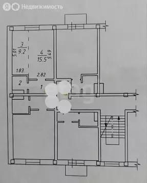 Квартира-студия: Иркутск, Байкальская улица, 253Б (31.7 м)