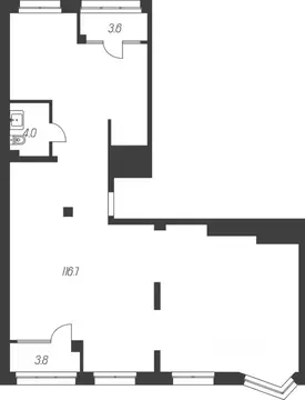4-к кв. Тульская область, Тула ул. Михеева (128.1 м)