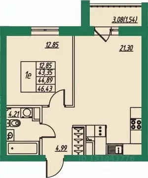 1-к кв. Владимирская область, Владимир пос. Заклязьменский, Заречье ...