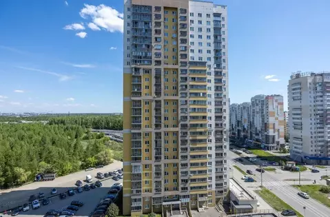 1-к кв. Челябинская область, Челябинск просп. Краснопольский, 16 (38.4 ...