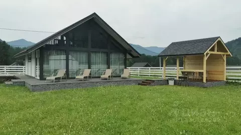 Дом в Алтай, Чемальский район, Узнезинское с/пос, Вилладж Парк Катунь ...