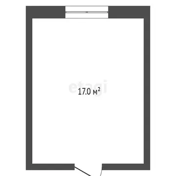 1к в -комнатной квартире (17 м)