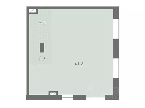 Офис в Санкт-Петербург Партизанская ул., 5 (49 м)