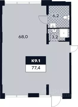 Торговая площадь в Москва Лодочная ул., 27К2 (77 м)