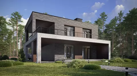 Дом в Московская область, Волоколамский муниципальный округ, Зиккурат ...