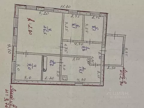 Дом в Курская область, Медвенский район, Высокский сельсовет, д. ...