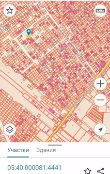 Участок в Махачкала, квартал Перестройка, 4-я Гражданская улица, 33 (5 ...