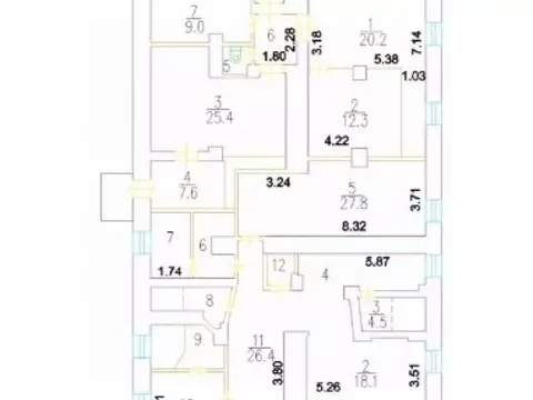 Торговая площадь в Москва Большой Харитоньевский пер., 9 (148 м)