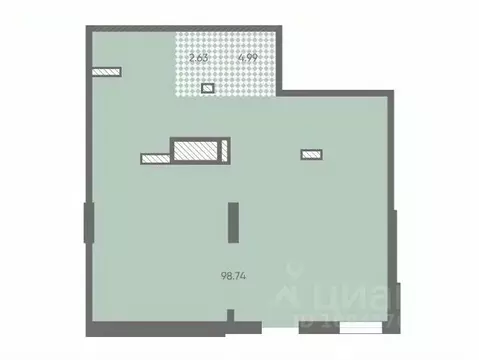 Помещение свободного назначения в Санкт-Петербург просп. Маршала ...