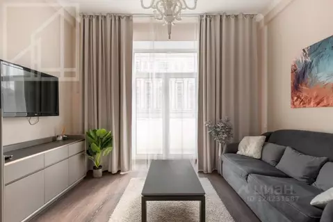 2-к кв. Москва Тверская ул., 4 (56.0 м)