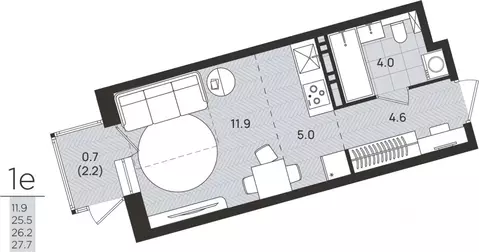 Студия Пермский край, Пермский муниципальный округ, с. Гамово  (26.2 ...