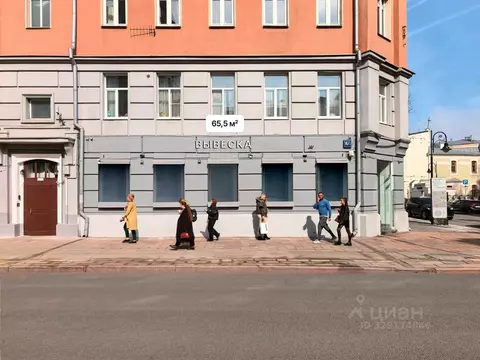 Помещение свободного назначения в Москва Малая Никитская ул., 8/1 (66 ...