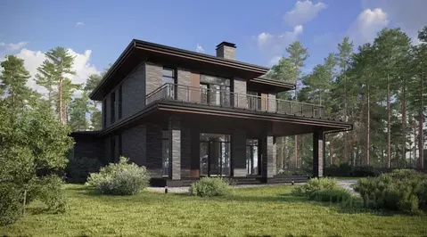 Дом в Московская область, Волоколамский муниципальный округ, Зиккурат ...