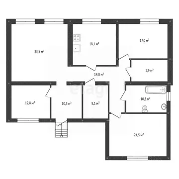 Дом в Башкортостан, Уфа городской округ, с. Нагаево ул. Мухаммеда ...